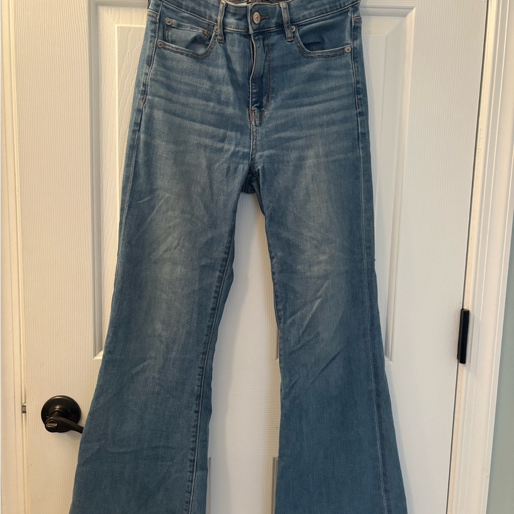 American Eagle Outfitters Light Blue Flare Jeans